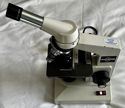 #ad Accu Scope Microscope 931 884 W10x 18mm $52.80