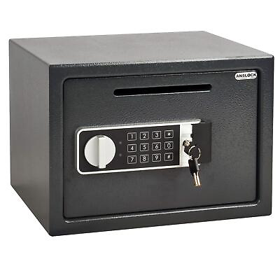 #ad ANSLOCK Drop Slot Safes Depository Safe Security Keypad Cabinet Safes 0.58 ... $132.59