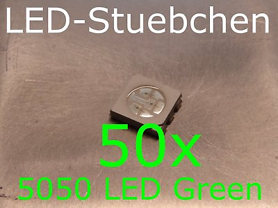 #ad 50x 5050 LED Grün EUR 4.90