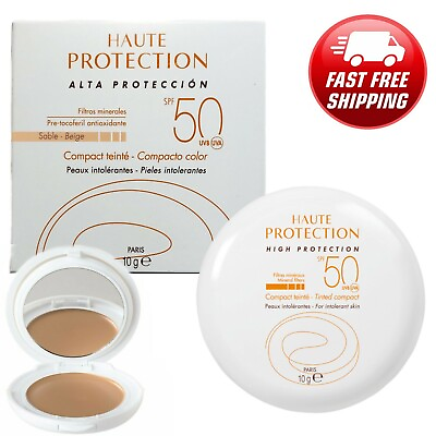 #ad AVENE HIGH PROTECTION TINTED COMPACT SPF 50 SAND SABLE BEIGE 10g Exp 10 2026 $27.89