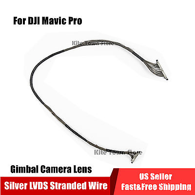 #ad PTZ Gimbal Camera Signal Line Transmission Wire Flat Cable for DJI Mavic Pro $12.89