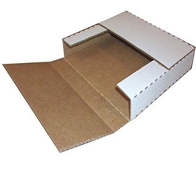 Vinyl Record Mailers White Holds 1 6 45 rpm 12quot; Record LP Cardboard 100 2000 $41.95