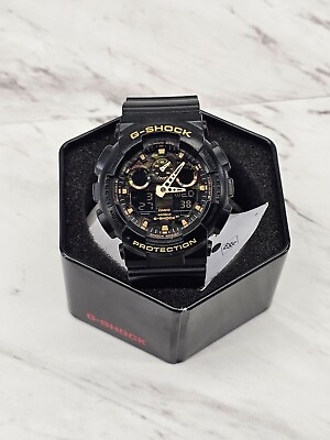 #ad CASIO G Shock 5081 GA 100CF Men#x27;s ANALOG DIGITAL Watch Chronograph Black Camo $34.95
