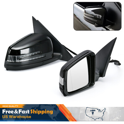 #ad Left amp; Right Rear View Mirror Side Fit Mercedes C300 Benz C class W204 C200 C180 $171.90