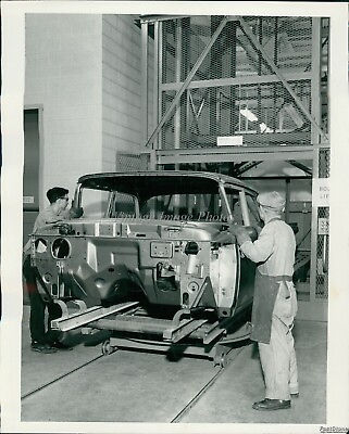 #ad 1962 Ford Assembly Plant Lorain Ohio Lifting Cars By Elevator Cars 8X10 Photo $19.99