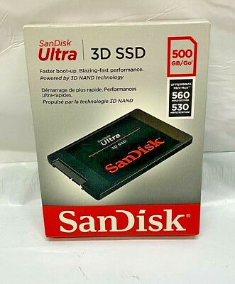 #ad SanDisk 500GB 3D SATA III 2.5quot; Internal SSD NEW $72.84
