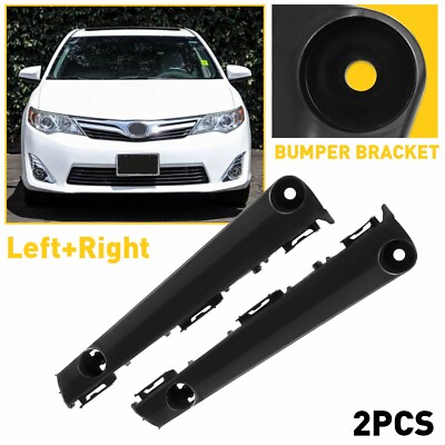 #ad Set Front Bumper Retainer Side Support Brackets For Toyota Camry 2012 2014 LHamp;RH $9.99