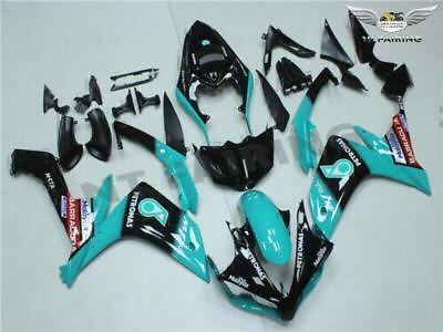 #ad FK Injection Mold Blue Black Fairing Kit Fit for Yamaha 2007 2008 YZF R1 n072 $429.99