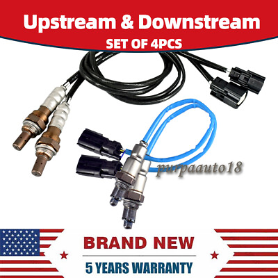 #ad 4Pcs Upstream amp; Downstream O2 Oxygen Sensor For 2011 2014 Ford Edge 3.5L 3.7L US $72.99