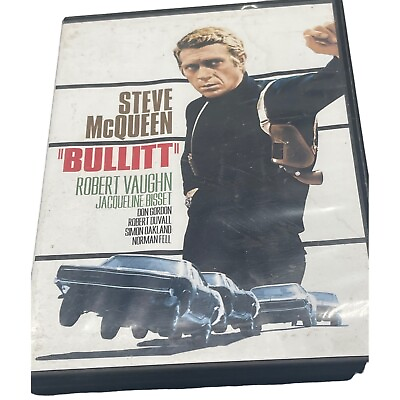 #ad Bullitt DVD 1996 Dolby digital 114 min PG English READ $7.99
