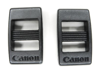 #ad Canon 2x Plastic Camera Neck Strap Buckles For SLR DSLR Strap w 3 8quot; Ends $4.49
