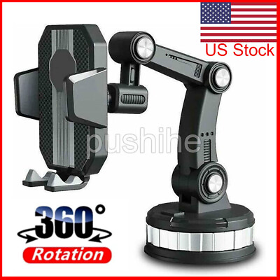#ad Universal Car Truck Mount Phone Holder Stand Dashboard Windshield For Cell Phone $8.31