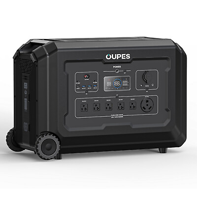 #ad OUPES Mega 3 Portable Power Station 3600W 3072Wh Solar Generator LiFePO4 Outdoor $1239.35