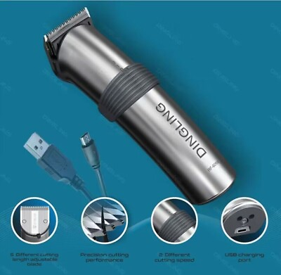 #ad USB Charge DingLing Professional Electric Handy Trimmer Clipper Hairshave Razor $28.50