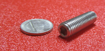 #ad 18 8 A2 Stainless Steel Set Screws Cup Point M10 x 1.5 x 30 mm L 10 Pcs $16.17