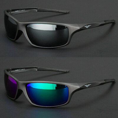 #ad #ad NEW Polarized Men Sport Sunglasses Driving Pilot Fishing Eyewear Wrap Glasses US $12.98