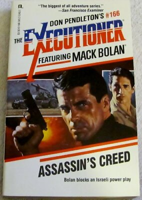 #ad ASSASSIN#x27;S CREED MACK BOLAN : THE EXECUTIONER NO. 166 By Don Pendleton *Mint* $20.95