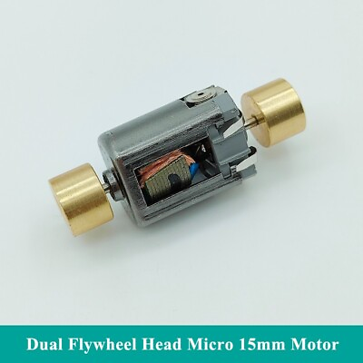 #ad #ad Dual Brass Flywheel HO Scale Model Train Motor DC 12V 24V High Speed Mini Motor $4.25