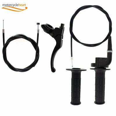#ad For 7 8quot; Baja Bike Right Lever Brake Throttle Cable Handlebar Grip 50cc 250cc $17.79