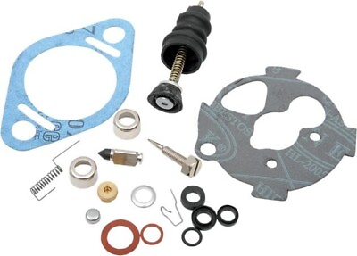 #ad NEW Drag Specialties Carburetor Rebuild Kit for Bendix Harley Davidson $20.95