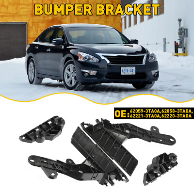 #ad LHRH Bumper Bracket Retainer For Support Bumper 2013 2015 Nissan Altima Sedan $19.99