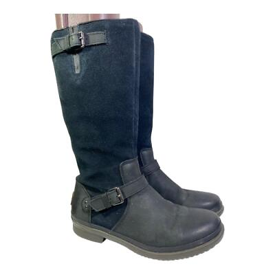 #ad UGG Thomsen Knee High Waterproof Riding Boot Women size 8.5 Black $70.00