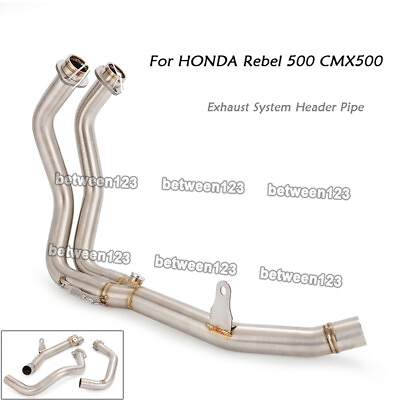 #ad For Honda REBEL 500 CMX500 2017 2024 Slip Exhaust System Link Pipe Header Pipe $163.77