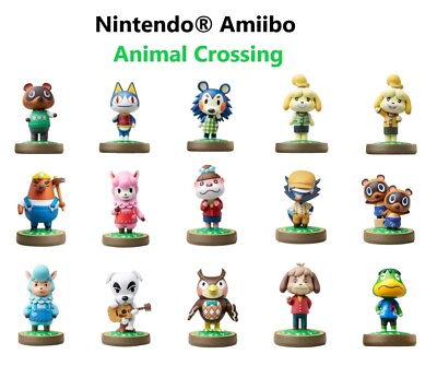 #ad Nintendo® Amiibo Figure Animal Crossing Series Figure Pick Your Own $5.70