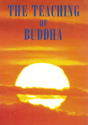 #ad THE TEACHING OF BUDDHA Hardcover BRAND NEW $17.95