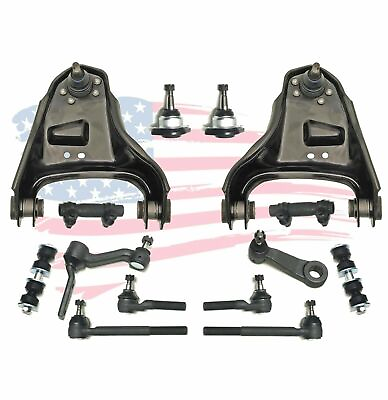 #ad 14 Pc Kit for Chevrolet GMC Isuzu Oldsmobile Complete Suspension Control Arms $135.45