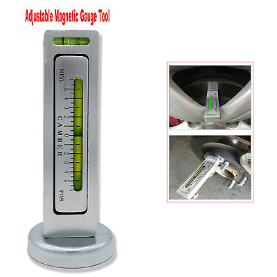 #ad Universal Magnetic Gauge Tool For Car Truck Camber Castor Strut Wheel Alignment $14.79