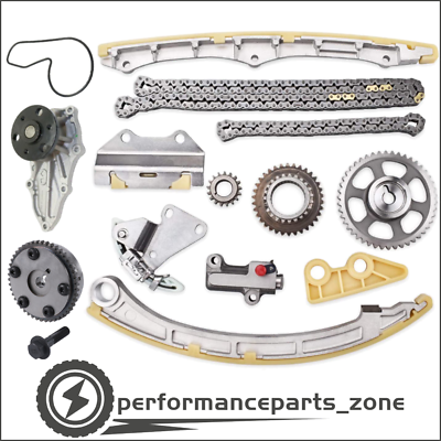#ad For 2008 2012 Honda Accord 2.4L Engine Timing Chain Kit Water Pump Sprocket Gear $179.95
