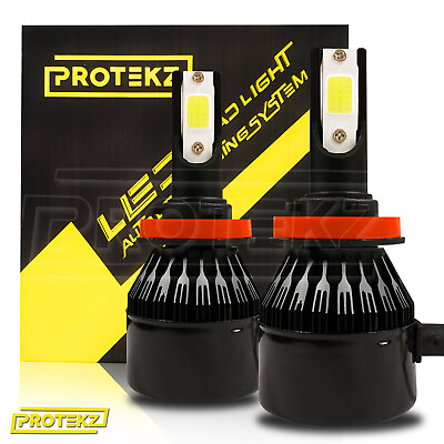 #ad LED Headlight Kit Protekz Hb4 9006 6000K 600W Fog Light for Acura MDX 2001 2006 $34.01