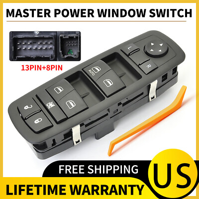 #ad Power Master Driver Window Door Lock Switch For Jeep Liberty Dodge Nitro Journey $20.92