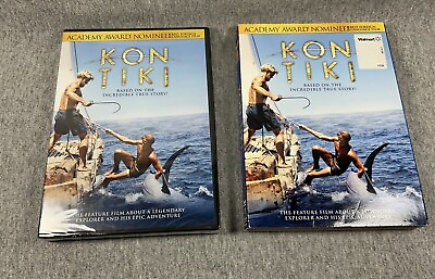 #ad Kon Tiki DVD 2012 W Slipcover And Brand New Sealed . FREE SHIPPING $9.99