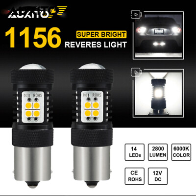 #ad COB LED 1156 P21W BA15S 3030 Bulb Car Reverse Turning Brake Light Sidelight UK GBP 14.99