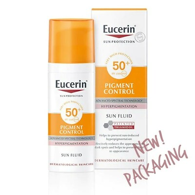 #ad Eucerin Sun Fluid Pigment Control SPF50 50ml $25.90