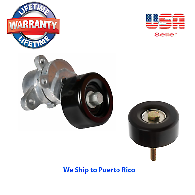 #ad Belt Tensioner With Lower Idler Pully FOR Nissan Altima Maxima Murano Quest 3.5L $46.75