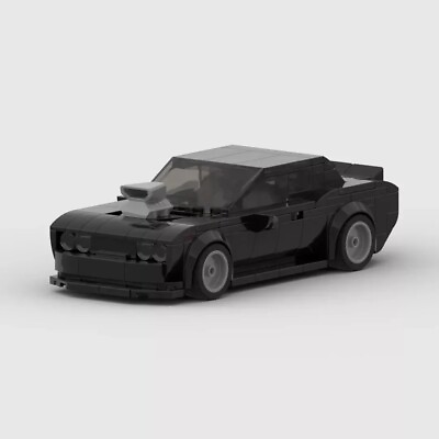 #ad MOC LEGO Car Dodge Challenger Hellcat $50.22