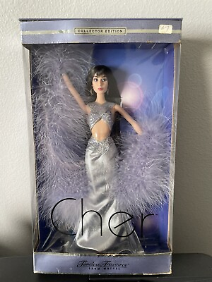 #ad 2001 cher timeless treasures doll by mattel $75.00