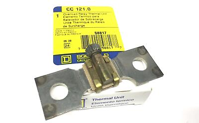 #ad SQUARE D CC 121.0 Overload Relay Thermal Unit NEW $20.73