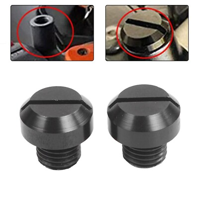 #ad Secure Your Mirror Hole with Premium Plugs Compatible with For all Motorcycles C $7.69