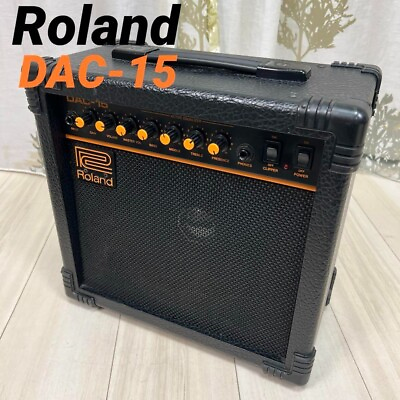 #ad Roland amplifier DAC 15 Guitar Amplifier W Built In Digital Effects Color Black $189.24