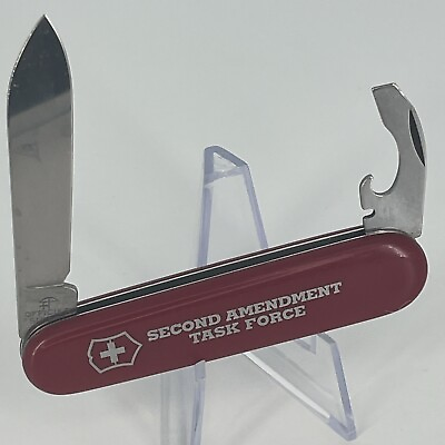 #ad #ad VICTORINOX NRA SECOND AMENDMENT TASK FORCE OFFICIER SUISSE SWISS ARMY KNIFE $19.99