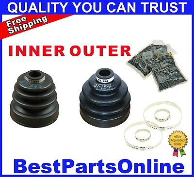 #ad Front CV Axle Boot Kits for NISSAN Maxima 1985 2001 Inner amp; Outer $29.99