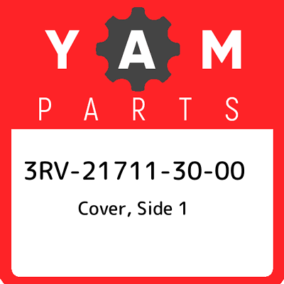 #ad 3RV 21711 30 00 Yamaha Cover side 1 3RV217113000 New Genuine OEM Part $47.34