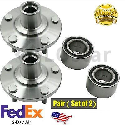 #ad Pair 2 Front Wheel Hub amp; Bearing Assembly Fits 2004 2009 Toyota Camry 2.4L $69.58