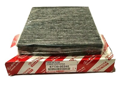 #ad Toyota Lexus Genuine OEM Charcoal Carbon In Cabin Clean Air Filter 87139 0E040 $27.00