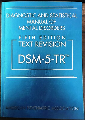 #ad Diagnostic and Statistical Manual of Mental Disorders Text Revision Dsm 5 TR $79.99