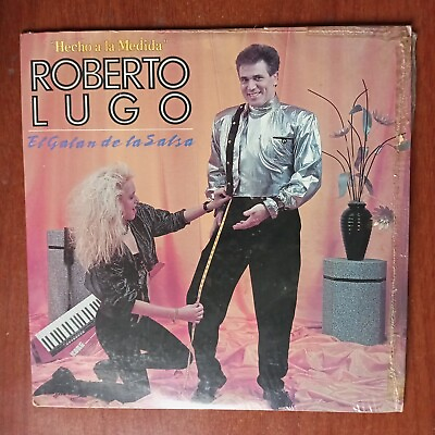 #ad Roberto Lugo – Hecho A La Medida 1992 Vinyl LP Latin Salsa Guaguanco Cumbia $24.78